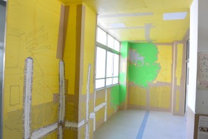 境谷小学校壁画作品