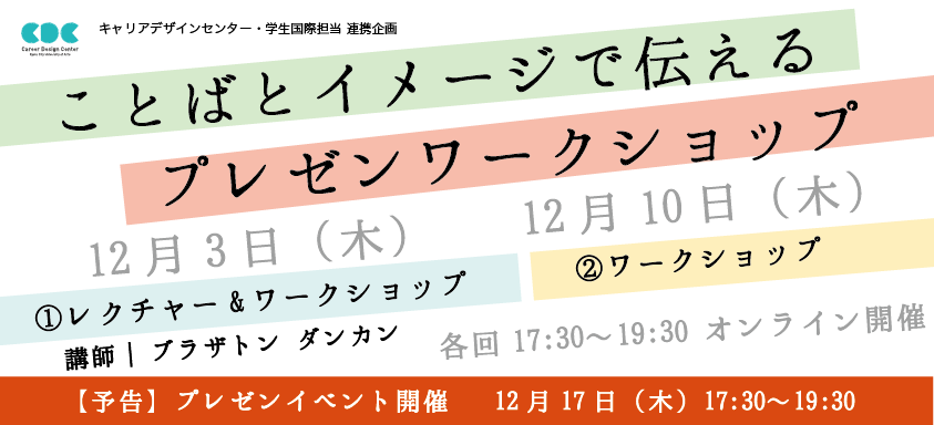 ことばとイメージで伝えるプレゼンワークショップ