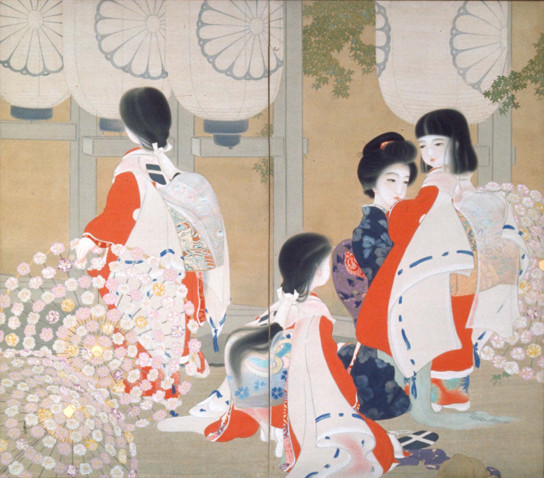 本多貞翠《正遷宮》