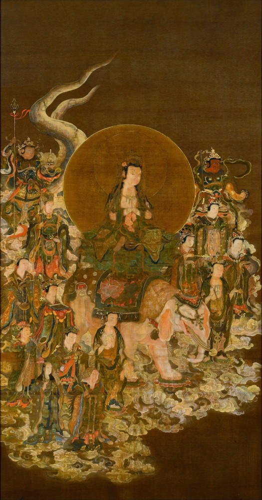 奈良国立博物館蔵『普賢十羅刹女像』模写