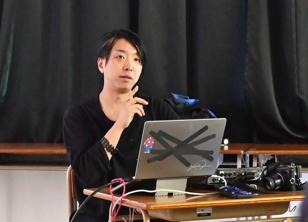 落合陽一客員教授による特別授業を開催しました。 | 京都市立芸術大学