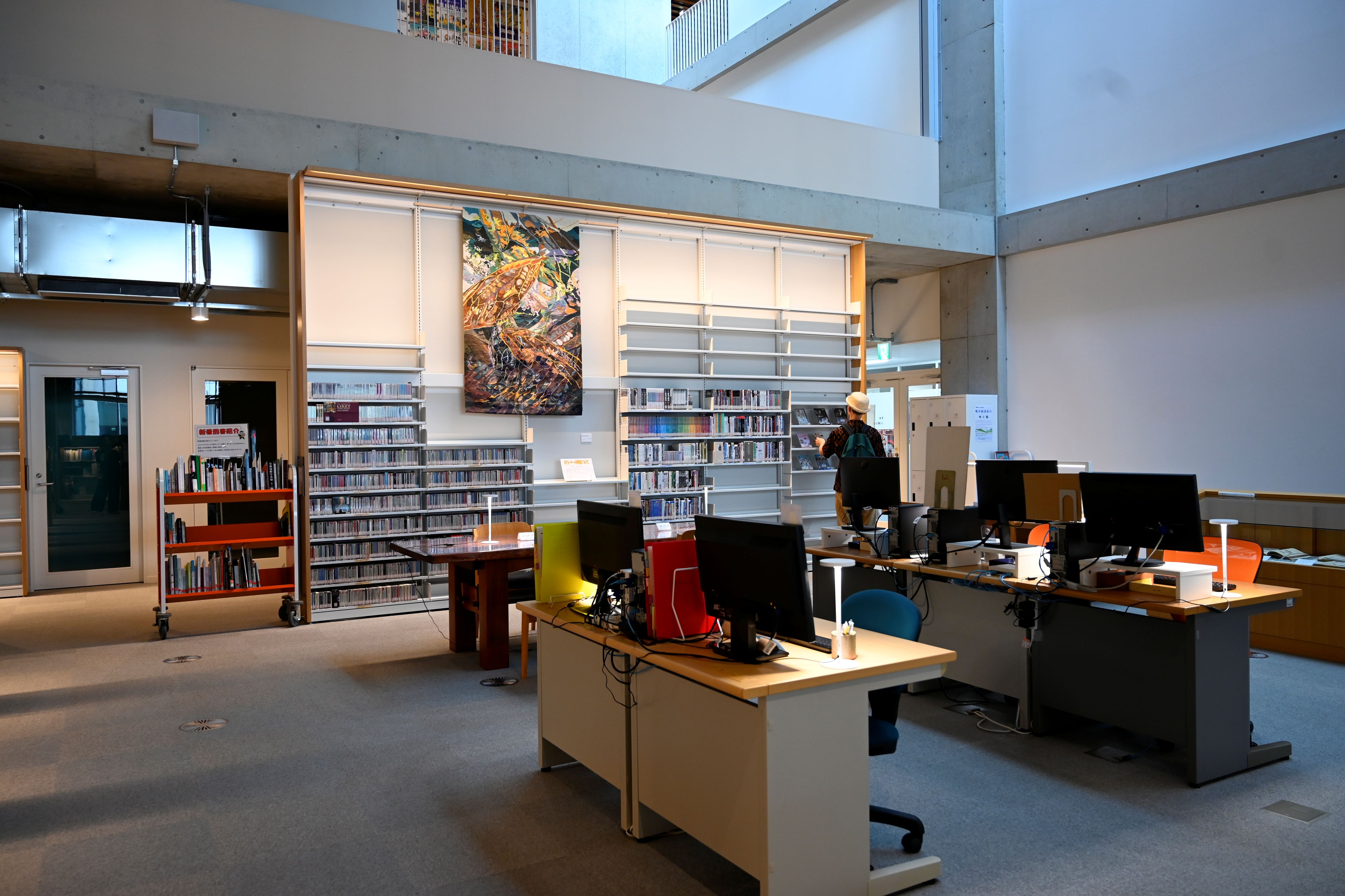 2024美術部オープン図書館1