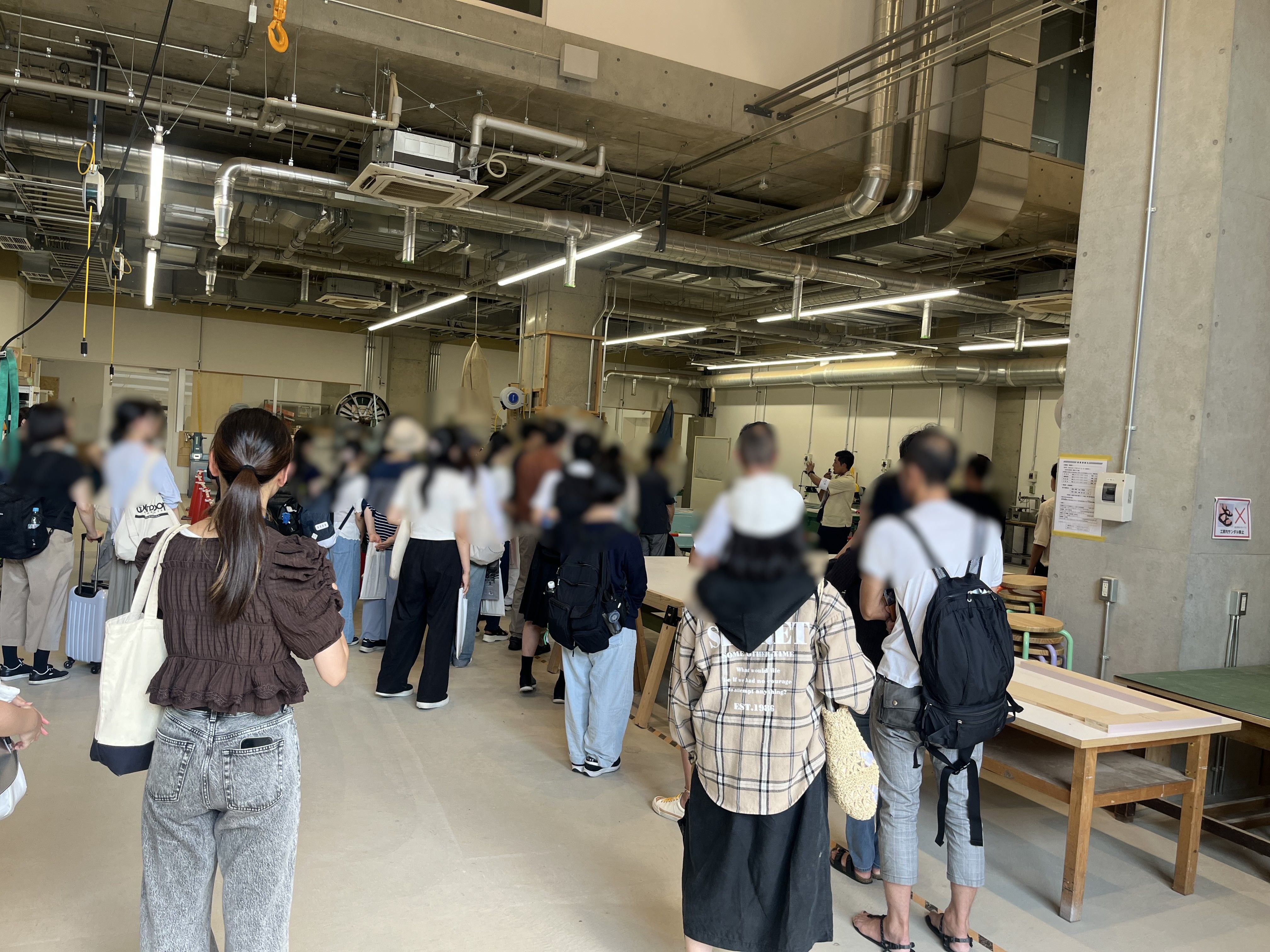 2024美術部オープンキャンパステーマ共有工房見学ツアー４